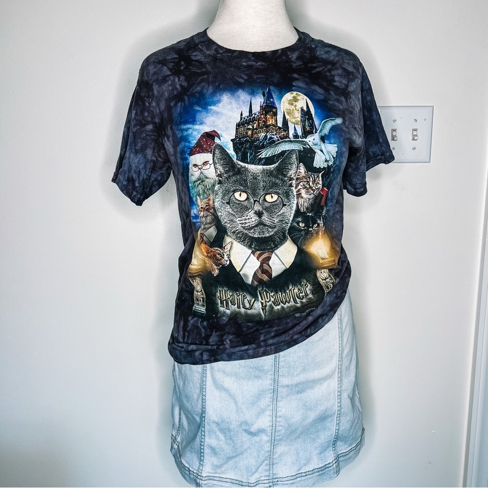 Harry Potter / Hairy Pawter Cat T-Shirt